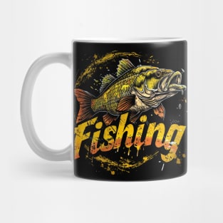 Fishing t-shirt Mug